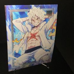 One Piece Luffy 3D Lenticular Anime Poster 