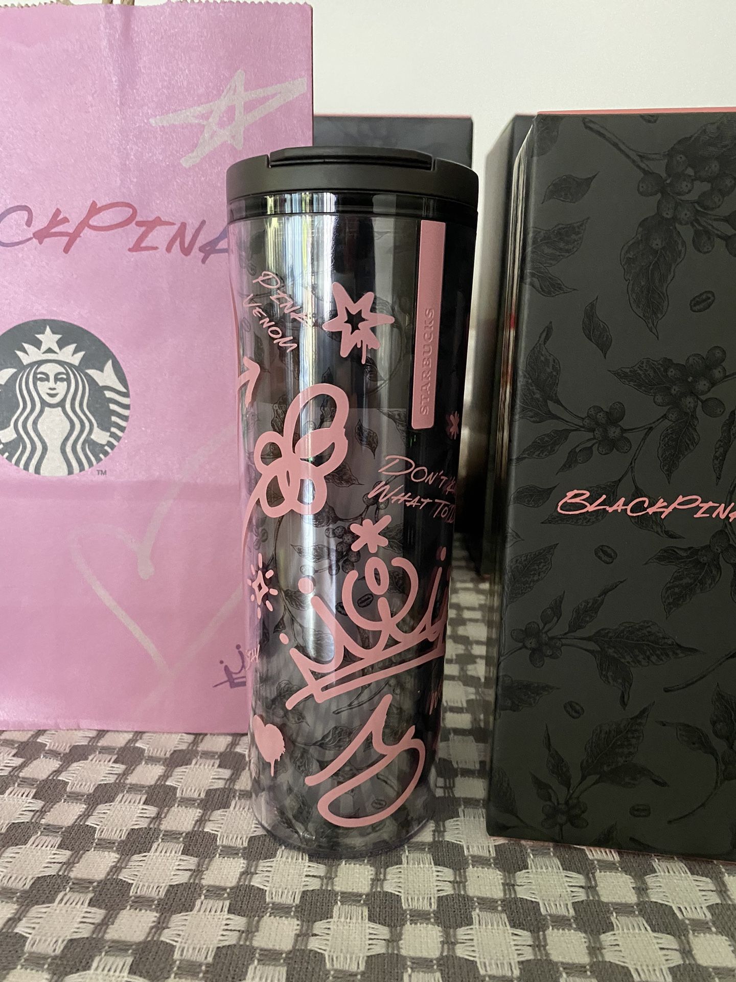 その他 Tumbler blackpink x starbucks original Blackpink X Starbucks Limited Edition BLACKPINK Bling Cold