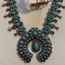 Nice lot of native style faux jewelry Southwest American No Sterling or Silver content 