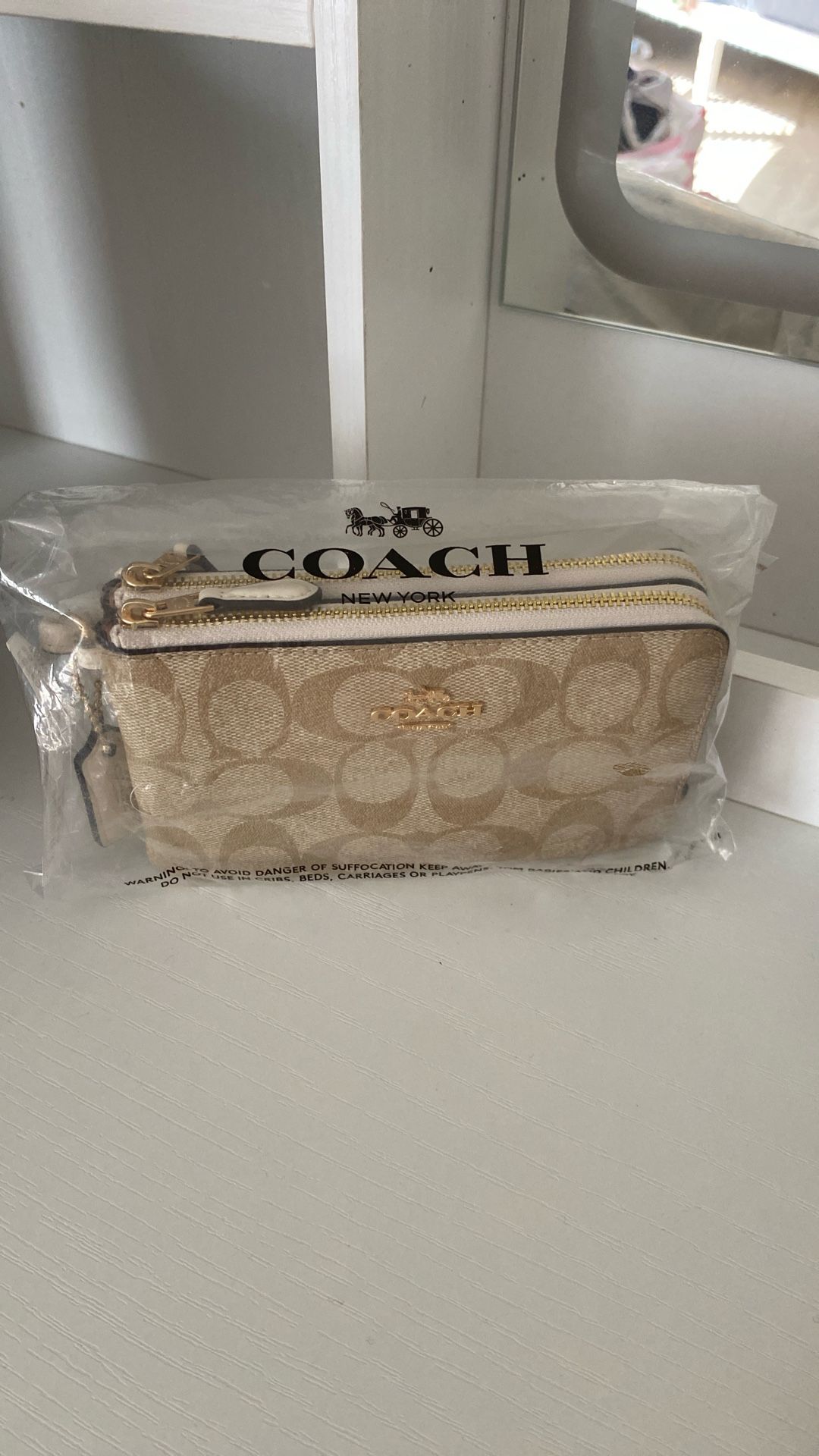 Brand New Coach New York Wallet
