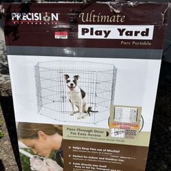 NEW ANIMAL PLAYPEN WITH GATE!!