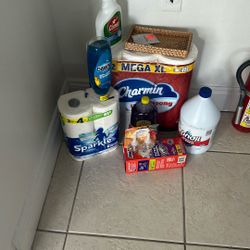 Household Cleaning Items 