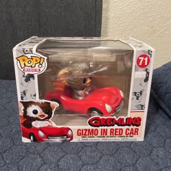 Gremlins Gizmo Red Car Funko Pop