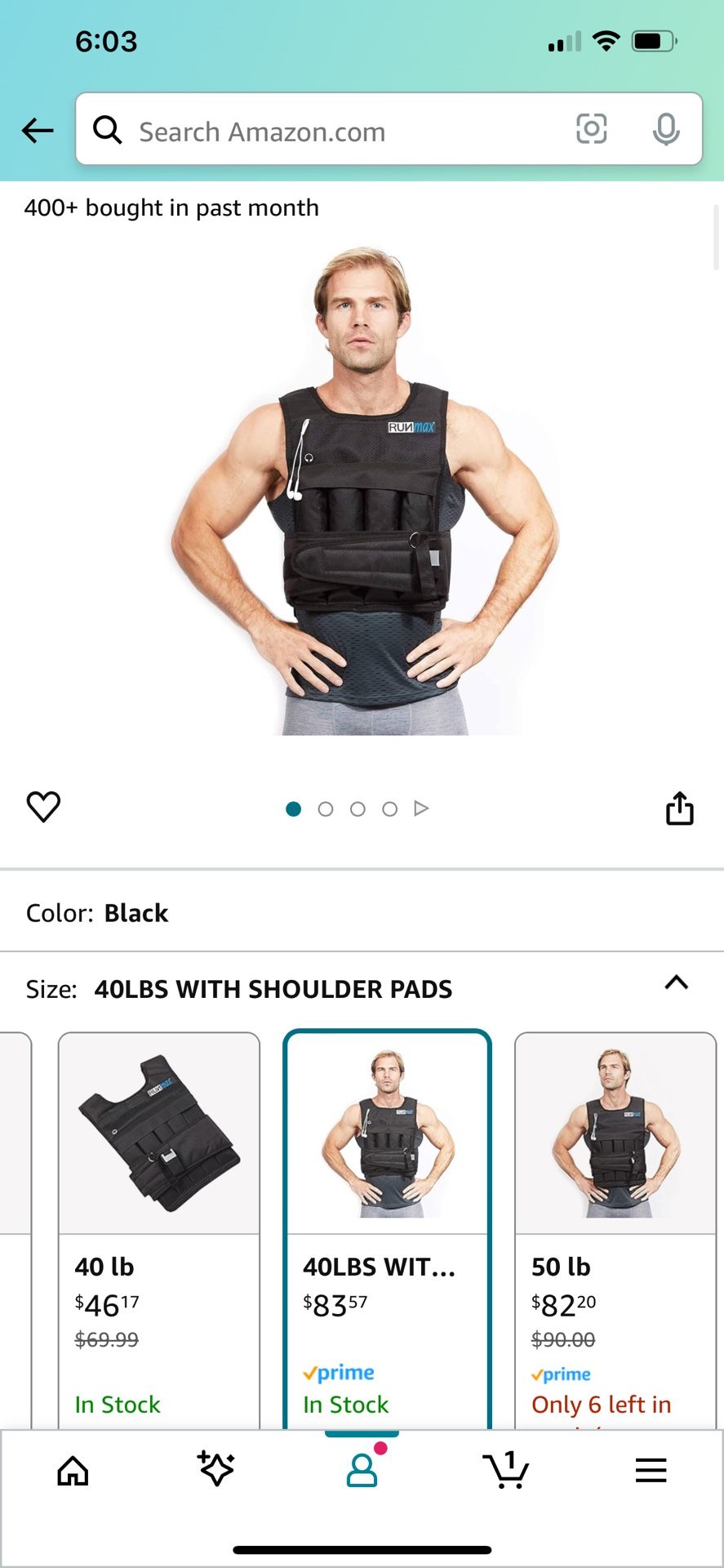 Weighted Vest, 12-120lb