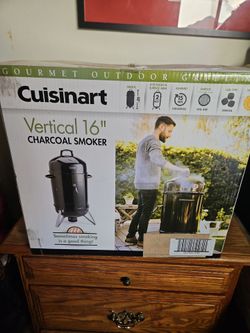 Cuisinart Vertical 16" Charcoal Smoker