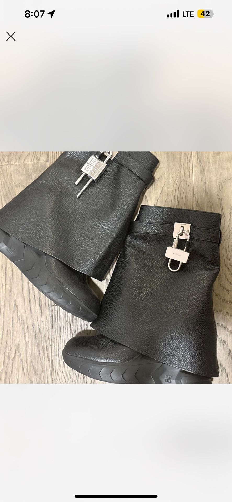 Givenchy Shark Boots