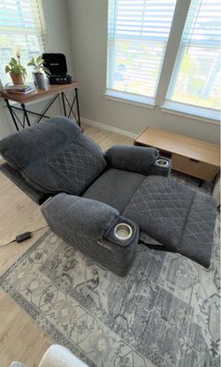Power Recliner Chair with Cup Holders