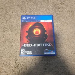 Red Matter Limited Run Ps4 Psvr