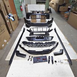 Honda Civic Bumpers Body kit R Type facelif yofer style side skirts diffuser 2022-2026 11 generation