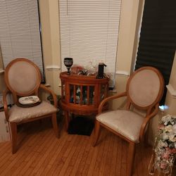 Elegant Accent Chair Set