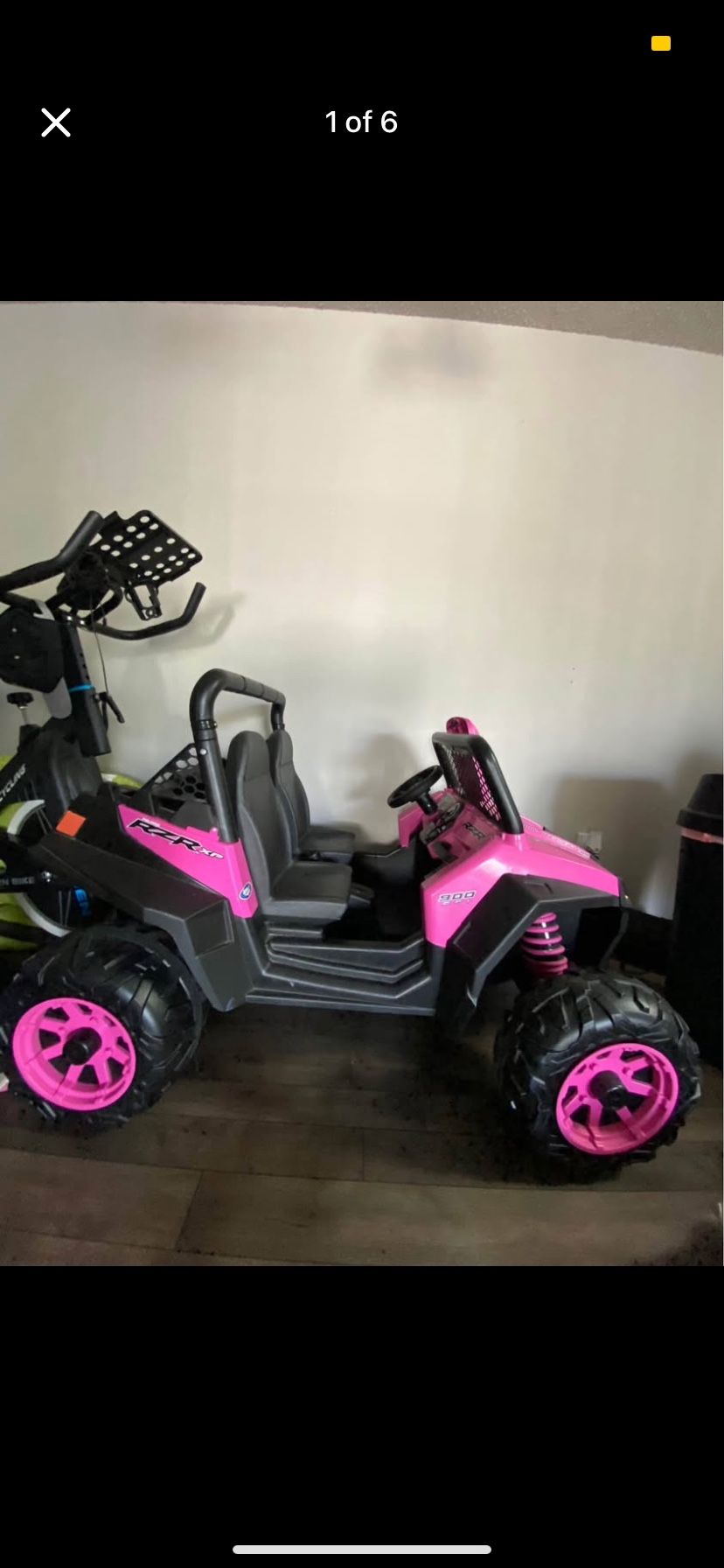 Polaris RZR 900 Pink Jeep