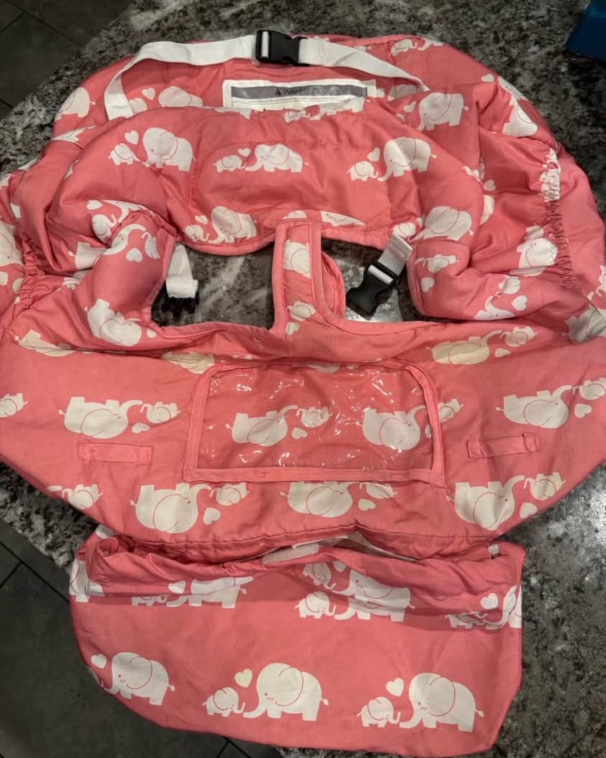 Baby Girl Shopping Cart Cover