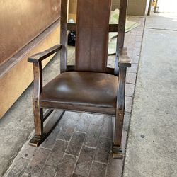 Free Wooden Rocking Chair