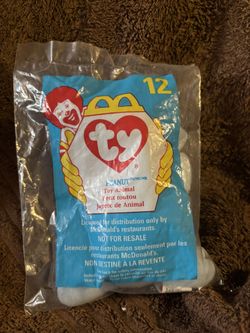 1998 McDonald’s TY Beanie Baby #12 Peanut  the Elephant 