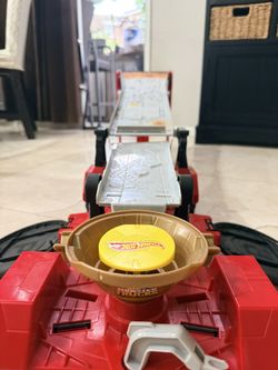 Hot Wheels Monster Truck Downhill Race and Go Playset