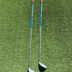 PATRIOT GOLF F-35 3 & 7 FAIRWAY WOODs (For both. 2 Woods.  Very Clean) 