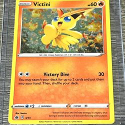 2022 McDonald’s victini card 