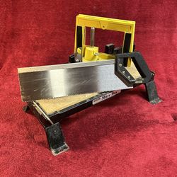 Stanley Mitre Box With Saw