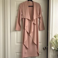 Kate Kasin Light & Long Jacket Women’s Size S