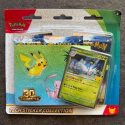 Pokemon 30th Celebration Tech Sticker Collection