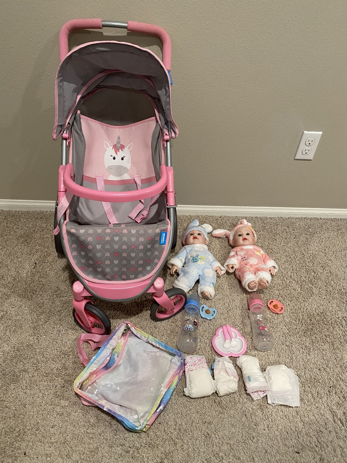 Toy Stroller Set