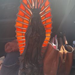 Virgin Mary Statue Lamp
