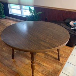 Wood Dining Room/ Kitchen Table