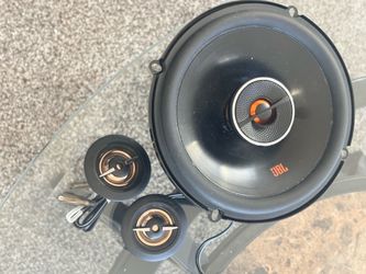 jBL speakers and pioneer tweeters