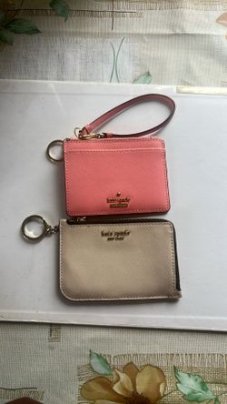 This Kate Spade pink leather card holder