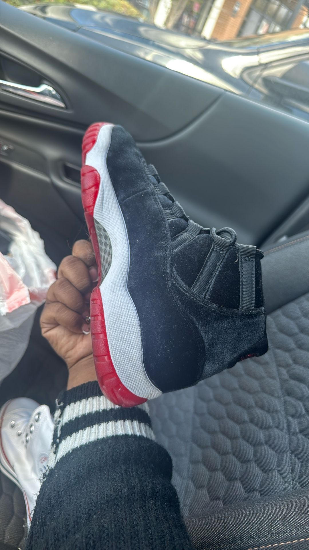 Bred Velvet 11s Women!