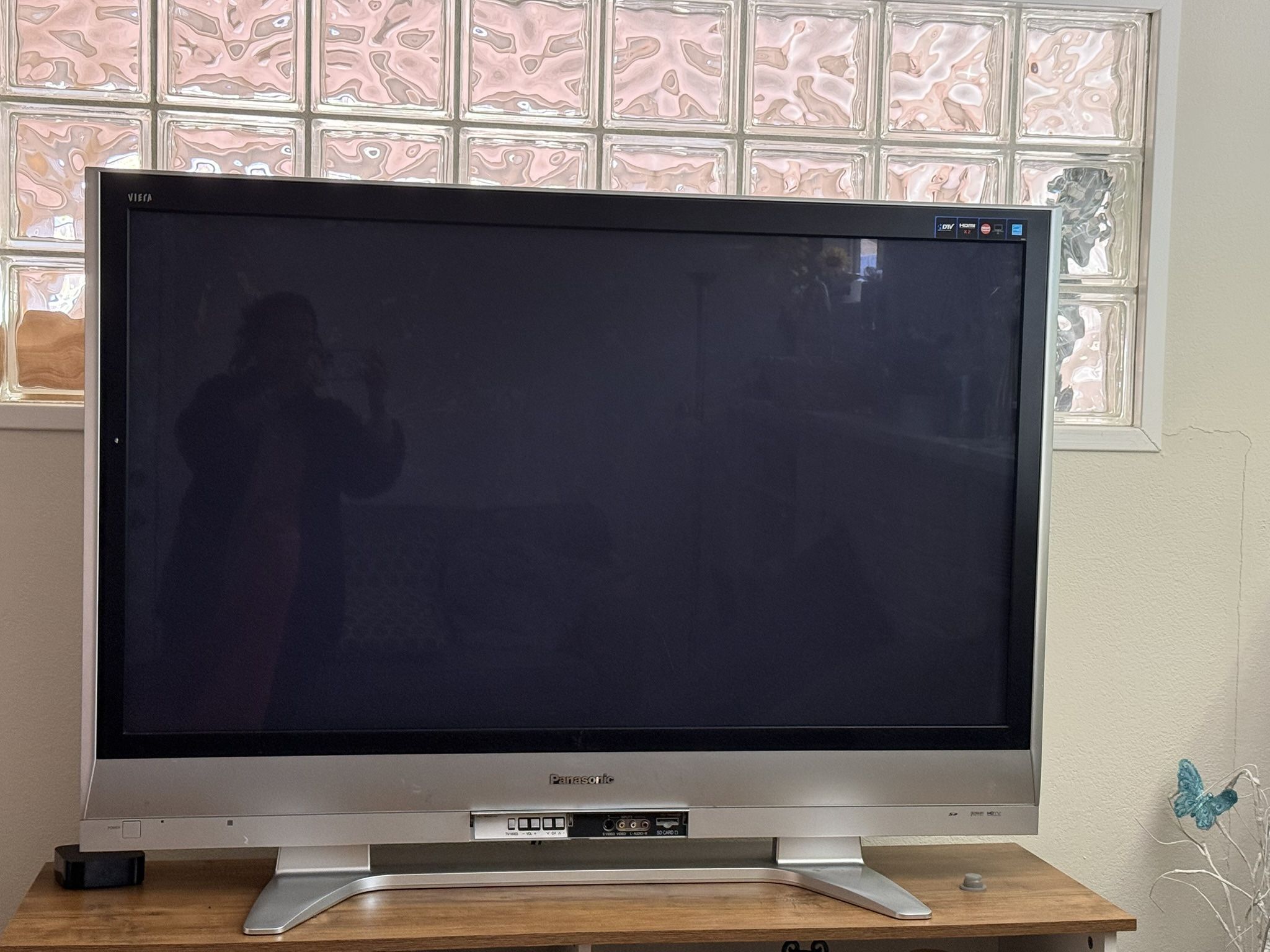 Free 50” Panasonic Plasma TV