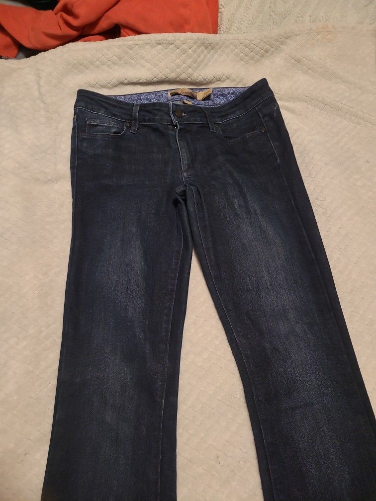 Paige Premium Denim Straight Legged Jeans