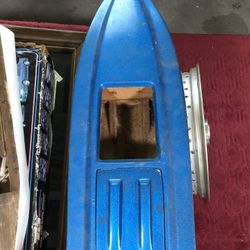 Big Fiberglass Rc Race Boat 