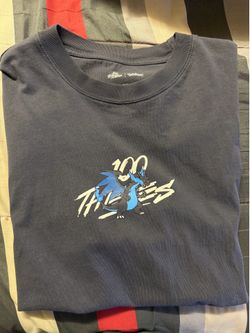 100 Thieves x Pokemon Mega Charizard X T Shirt - Navy size 2XL