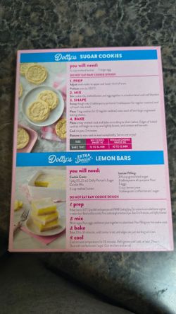 Dolly Parton's sugar cookie mix collectible