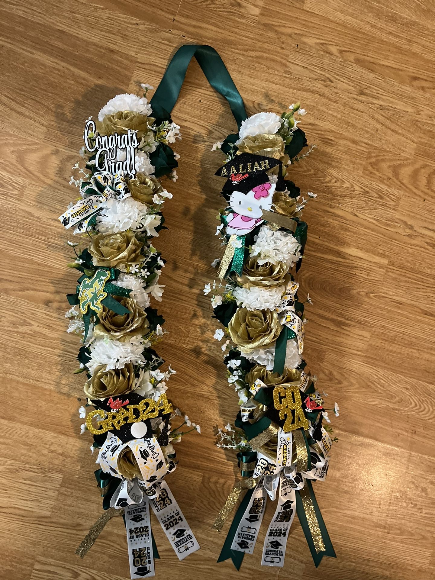 Graduation Flower Leis All Different Designs