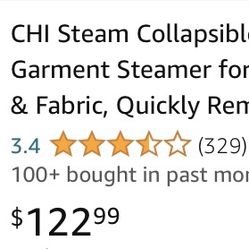 CHI Collapsible Hanging Steam Cleaner