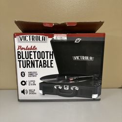 Victrola Portable Bluetooth Record Player 