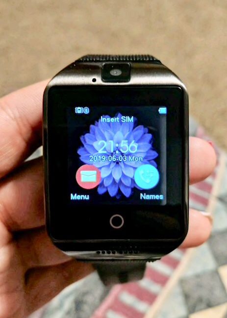 New smart camera watch camera phone web talk and text wrist watch bluetooth or sim card