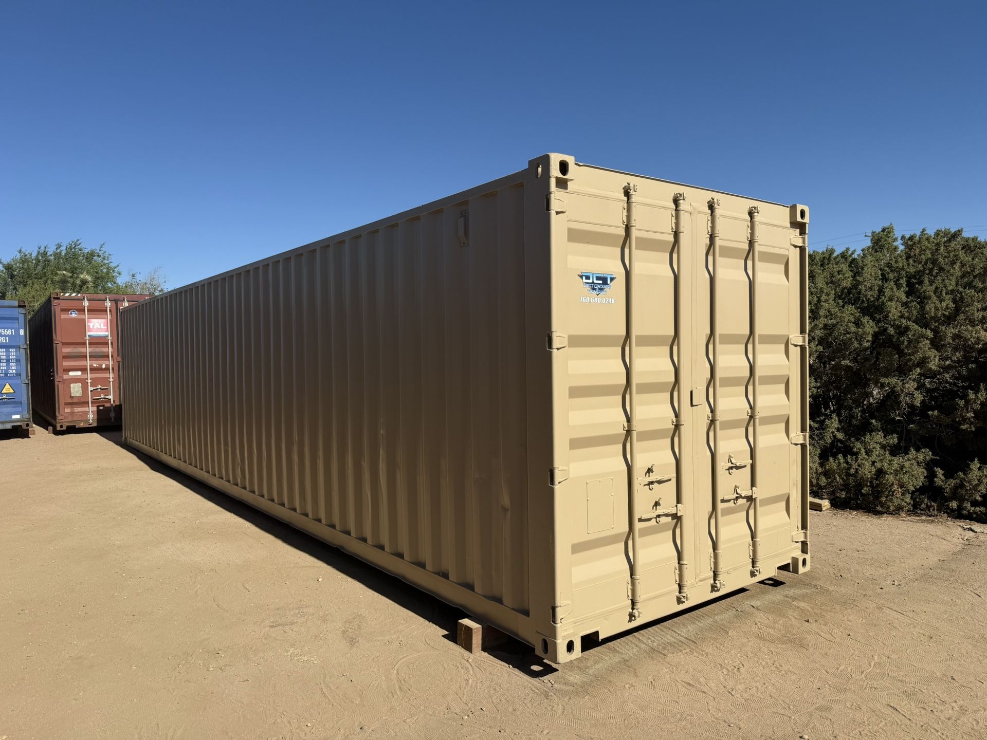 Painted 40 Ft Storage Containers Delivery Included 