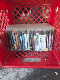 52 Ps3 games lot or separately