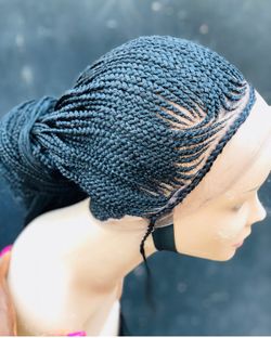 Full lace Ghana Cornrow wigs