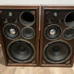 Vintage Pair Speakers Sansui SP-2000 4-way 6 Speakers Japan