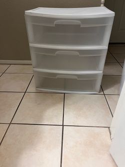 Three drawer storage container/ read description