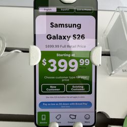 S26 On Sale When You Switch 