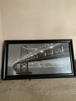 Framed painting