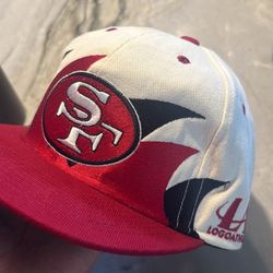 90s Shark tooth Logo Athletic San Fransisco 49ers Hat 