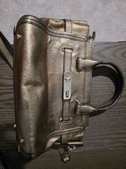 Coach gold purse