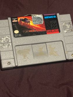 Top Gear 2 Super Nintendo SNES Game Cartridge