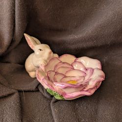 Darling Palm Tree Co. Rabbit Trinket Dish
